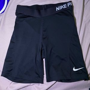 Black Nike Pro volleyball spandex